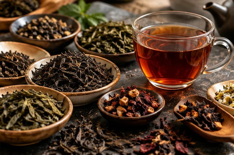 AI-generated editorial tea scene illustrating this guide